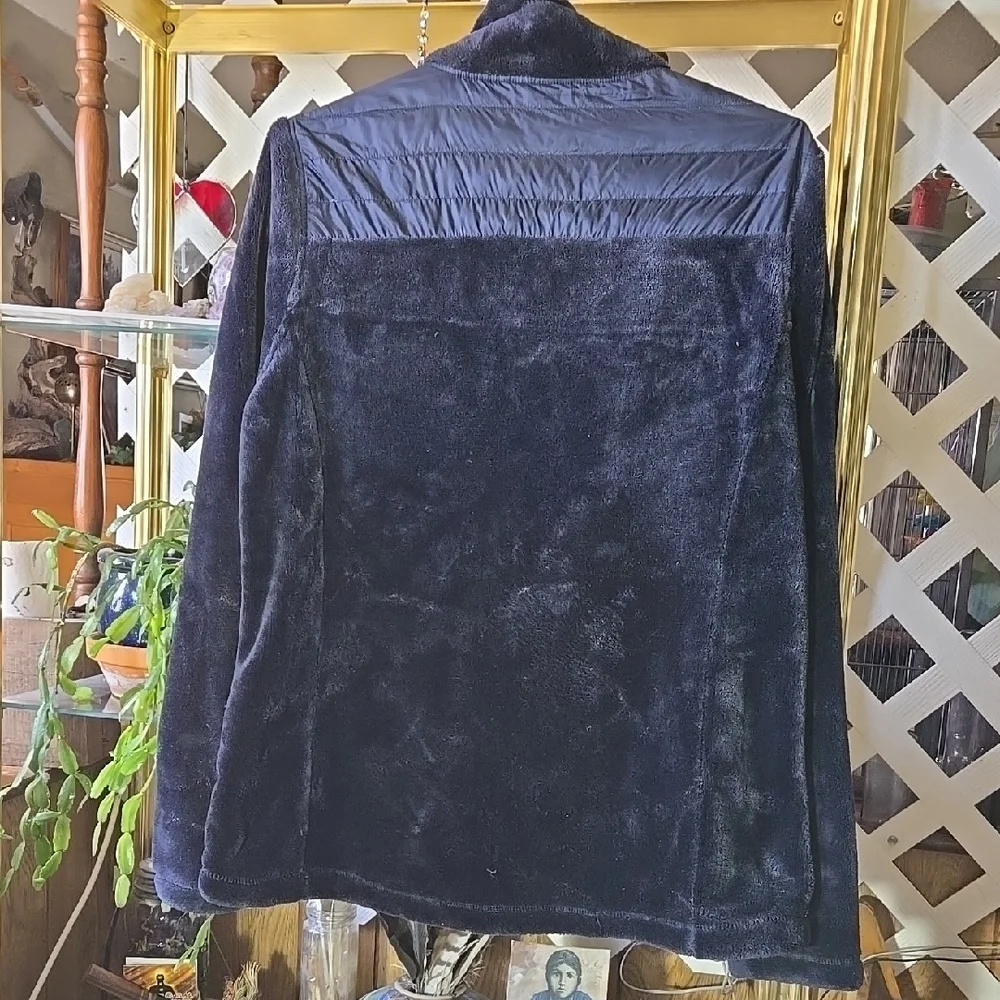 Women's 32 Degrees Heat Navy Nylon Fleece Lined Ladies Jacket Size Large FC - Picture 6 of 6